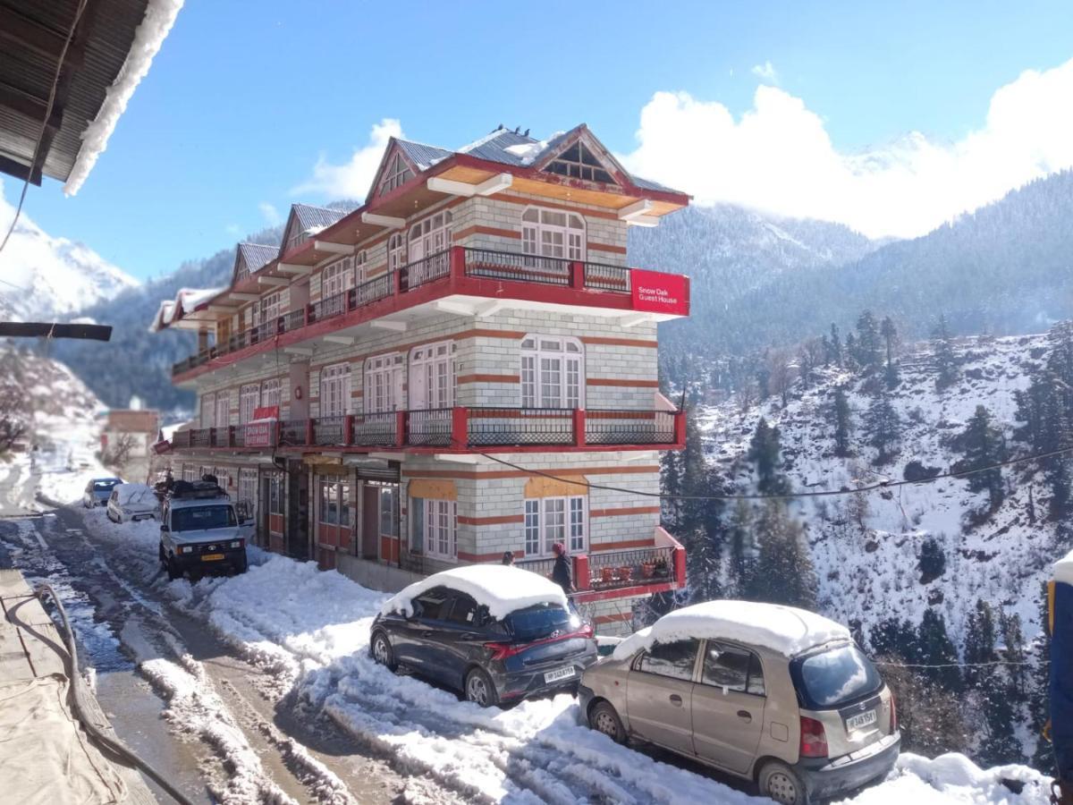 Snow Oak Guest House Kasol Exteriör bild